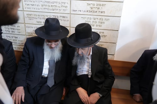 יְמֵי בְכִי אֵבֶל מֹשֶׁה: הגר"מ צדקה יושב שבעה על פטירת אחיו, הלו"ז המלא 