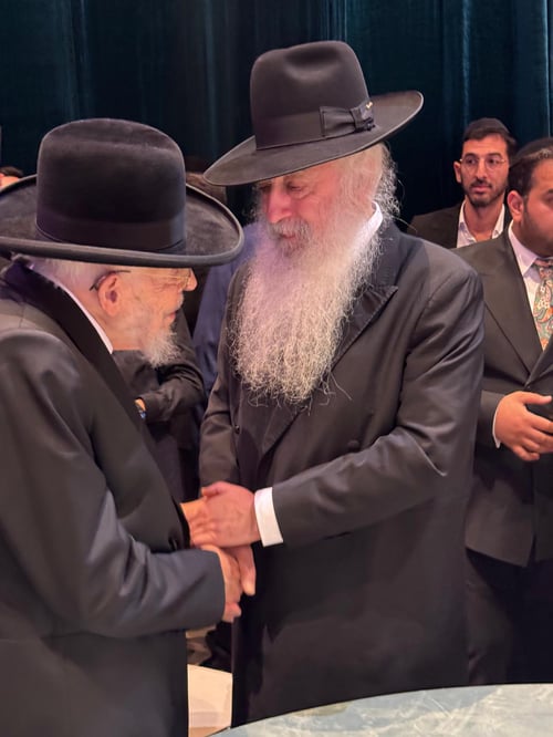 התרוממות מיוחדת: צפו בדבקותו של האדמו"ר בשירת 'ועוד יותר טוב'