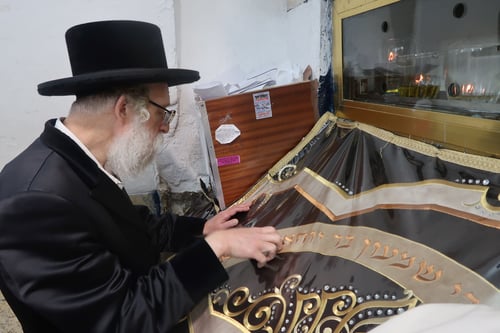 לאחר שהתאושש מאירוע לבבי – האדמו"ר משאץ הגיע למנוחה במירון
