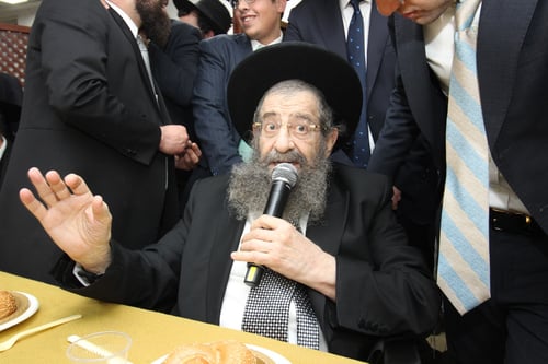 בן ראש הישיבה ינשא בלונדון, הראשל"צ והגר"מ בן שמעון הגיעו למסיבת פרידה