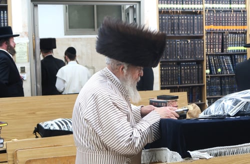 בדרום הארץ: שמחת הברית לצאצא של שלושת האדמו"רים | תיעוד