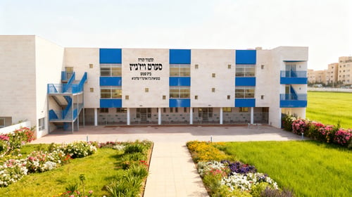 פריחת דור העתיד: האדמו"ר מסערט ויז'ניץ חנך את בניין תלמוד התורה הענק בבית שמש