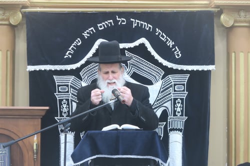 התלמידים בכרמיאל סיימו את הש"ס לזכרו של ראש הישיבה זצ"ל, הגר"ש גלאי הגיע לעודד