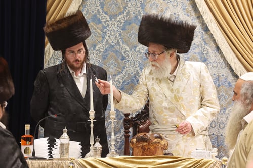 מורשת שאץ בבית שמש: הרבי מדרהביטש ערך את שולחנו בהילולת זקינו זי"ע