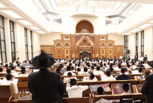 "שום כוח לא יוכל לנו": המסר החד של הגר"ד לנדו לתלמידי משכנות התורה