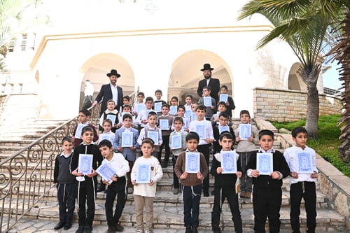 גבעת סלבודקה | ילדי 'נווה יעקב' החלו לימוד המשניות בביתו של ראש הישיבה 