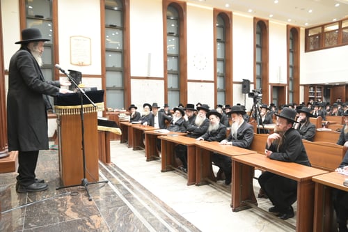 הקים עולם של תורה בגיל 29: עצרת י"א חודש להסתלקות ראש ישיבת עמלה של תורה