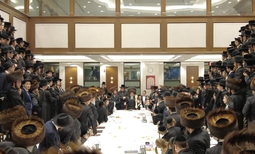 אור בעיר התורה: האדמו"ר מסקולען חיזק את תושבי דרום לייקווד