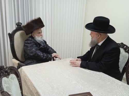 המקובל אצל האדמו"ר והתפילה בהר הזיתים | פורים בחצר הקודש בוטשאן