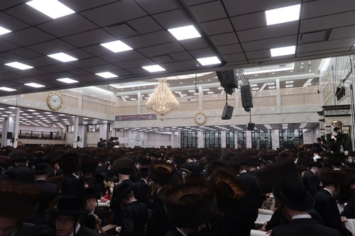 קערות של דולרים בווילאמסבורג | חג הפורים העוצמתי בחצר הקודש סאטמר • צפו