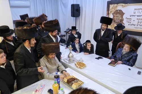 סוד האמונה בצל זקן המשפיעים | מסיבת הלחיים המיוחדת במעונו של הגרי"מ שכטר 