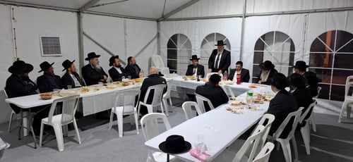 כשיוצא סיירת מטכ"ל ריתק את משתתפי שבע הברכות לבנו של הרב פיטוסי בתל אביב