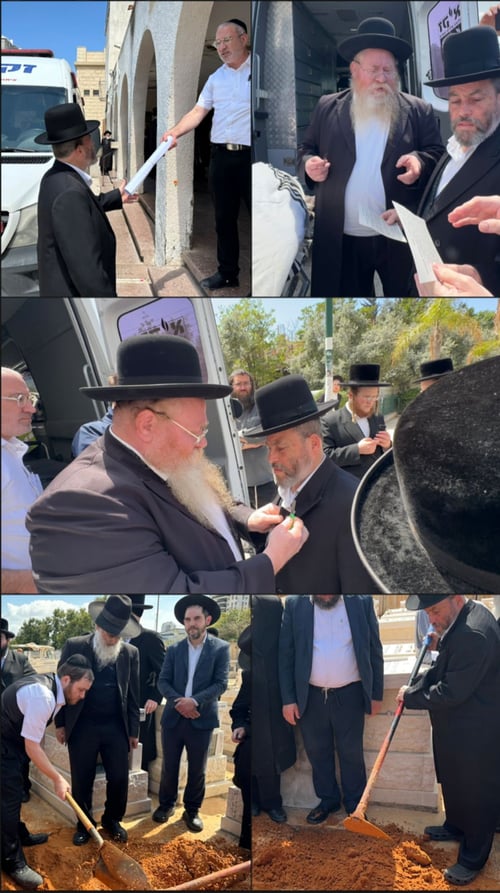 אבי הצלם המפורסם | המונים ליוו למנוחות את הרב משולם מנחם לרר ז"ל