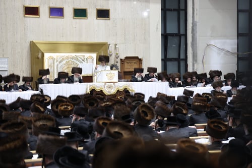 במעמד אלפים; מינוי היסטורי של חברי הבד"צ בסאטמר ותיעוד מרהיב • צפו