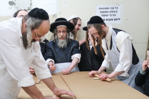 ממשיך את השושלת | פסח ראשון בקרעטשניף סיגעט תחת האדמו"ר החדש