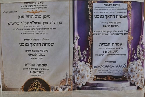 פיתוח התמונות הושלם | הצצה לשמחת הברית בשאץ דרהביטש בבית שמש