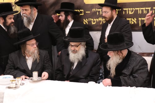 צעד נוסף בביסוס הקהילה החסידית ברמת בית שמש ה' | מעמד יציקת הבורות למקווה
