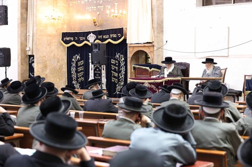 איש חמודות; ב'תולדות אהרן' הספידו אמש את הדיין הדגול שנפטר בחודש אדר האחרון 