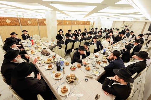 ירושלים; רבנים ואישי ציבור בסעודת יארצייט לזכרו של רבי אלימלך וובר זצ"ל