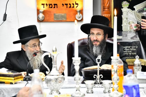 כוס של ברכה; הילולת ה'אמרי יוסף' בספינקא רמת אהרן 
