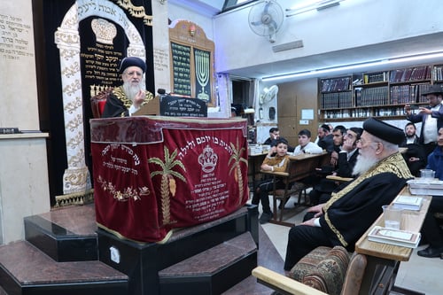י"ג שנים להסתלקותו של רבי יעקב יוסף; הראשל"צ הספיד את אחיו הגדול ב'בורוכוב'