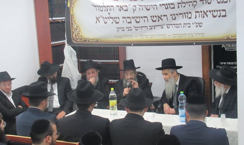 בגלל ספירת העומר; רבה של בני ברק עצר את אירוע היסוד לקהילה החדשה