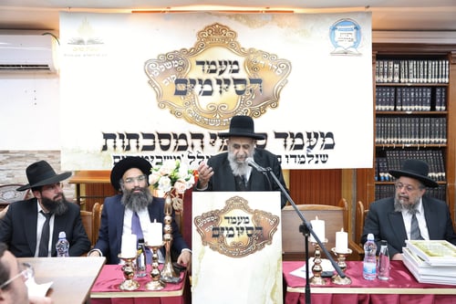 הגר"מ צדקה בישיבת תורת אברהם | "תפקידנו היום בישיבות להציל חיילים"