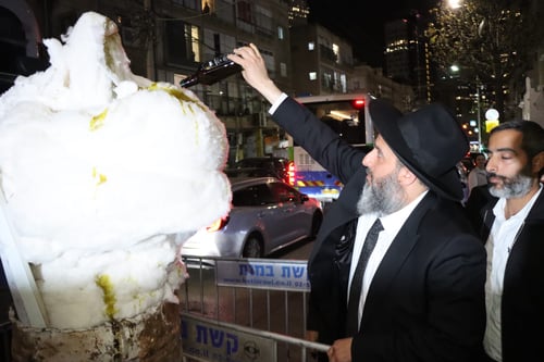 אש בקהילת "תפארת בנימין" | הגר"ש מחפוד הלהיב את בני הקהילה באור קדושת הרשב"י