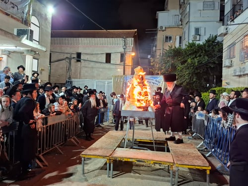 שיעור בזוהר ובגדי שבת | ל"ג בעומר מרומם בחצה"ק מאשלג