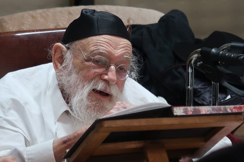 110 שנים לפטירת רבה של קוסובה; הנכד האחרון - הגאון הישיש מסר שיעור לזכרו