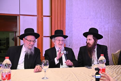 מעמד כביר בקריית הרצוג; מאות ילדי השכונה חגגו סיום חצי ש"ס משניות