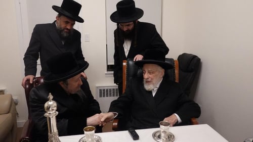 בצל ההחלמה מהאירוע הרפואי; הרבי מסקוליא בביקור אצל האדמו"ר מליסקא