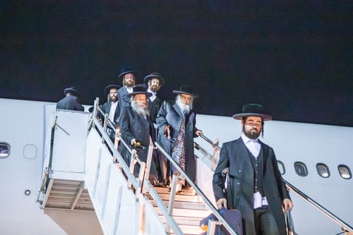 תם ונשלם; מסע הקודש של הרבי מסאטמר נחתם בדמעות שליש בליז'ענסק