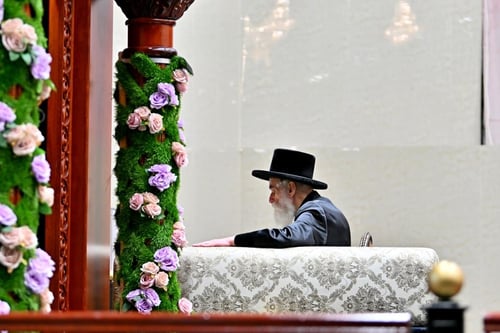 מליל מ"ט בעומר ועד נעילת החג במוצ"ש; חג השבועות בחצר הקודש ויז'ניץ • תיעוד ענק