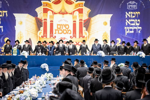 מבט מבפנים | הרגעים המרגשים במעמד האדיר בחצה"ק באבוב 45