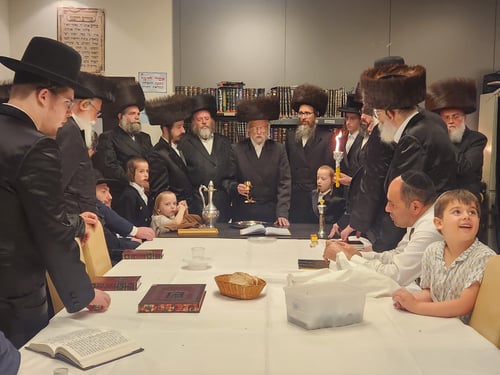 תיעודי הוד מהאלפים | הרבי מסערט ויז'ניץ בימי מנוחה בקריישברג • צפו
