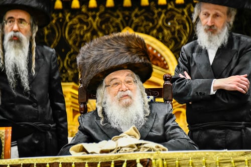 שמחה בדארג | מאות חגגו בשמחת נישואי נכד האדמו"ר 