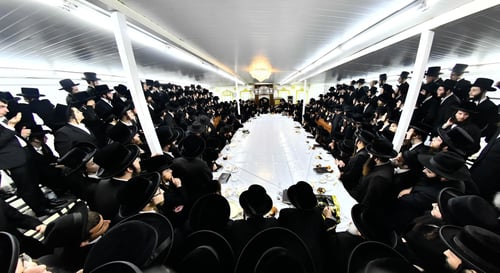 האדמו"רים ויתרו על מקום הכבוד לגיסם