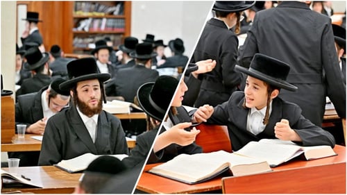 פתיחת זמן אלול בישיבות ויז'ניץ
