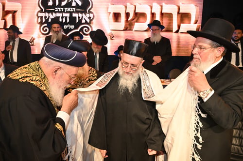 הרב יאיר הדאיה הוכתר לרבה של אילת