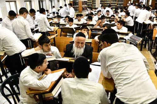 פתיחת זמן אלול בישיבת 'דעת חיים'