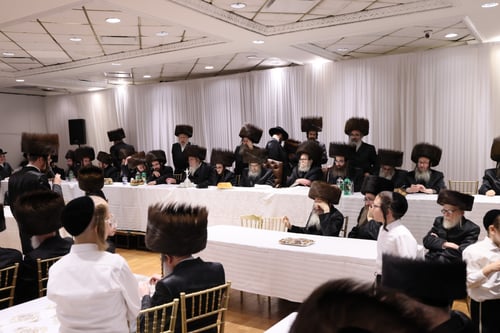 נכד האדמו"ר מסאטמר נישא בשמחה גדולה