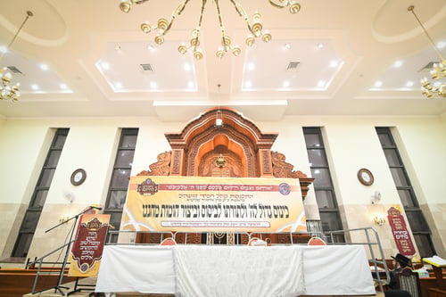 חסידי זוועהיל חתמו על תקנון מיוחד