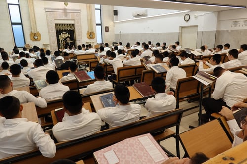 הגר"א בידרמן בישיבת "אור התלמוד"