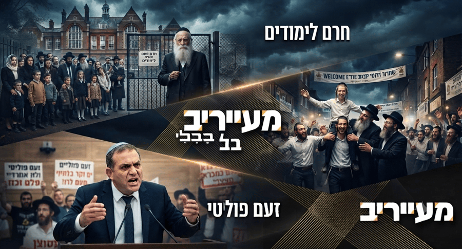 חרם לימודים ונאום האחדות באמצע הקעמפ | מעייריב