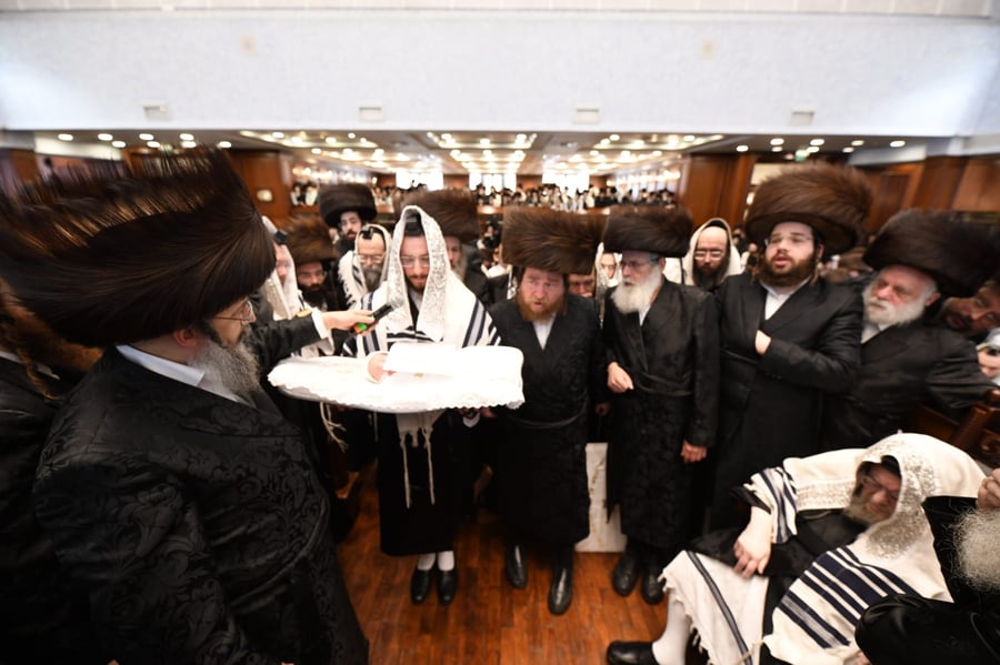 שמחת הברית בחצה"ק בעלזא