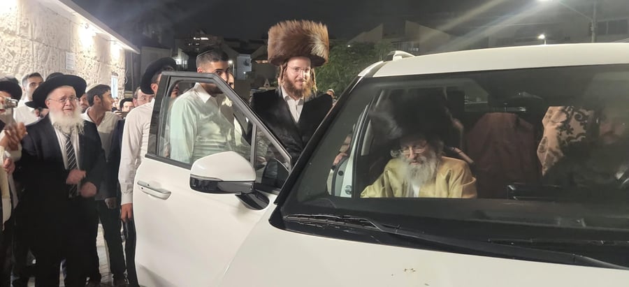 הרה"צ רבי אלימלך בידרמן בסליחות באשקלון