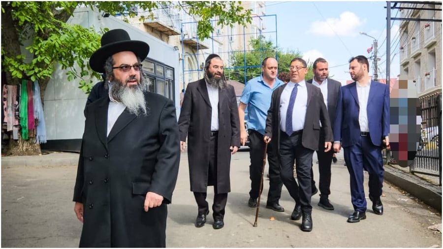 שגריר ישראל באוקראינה ביקר באומן לקראת ראש השנה