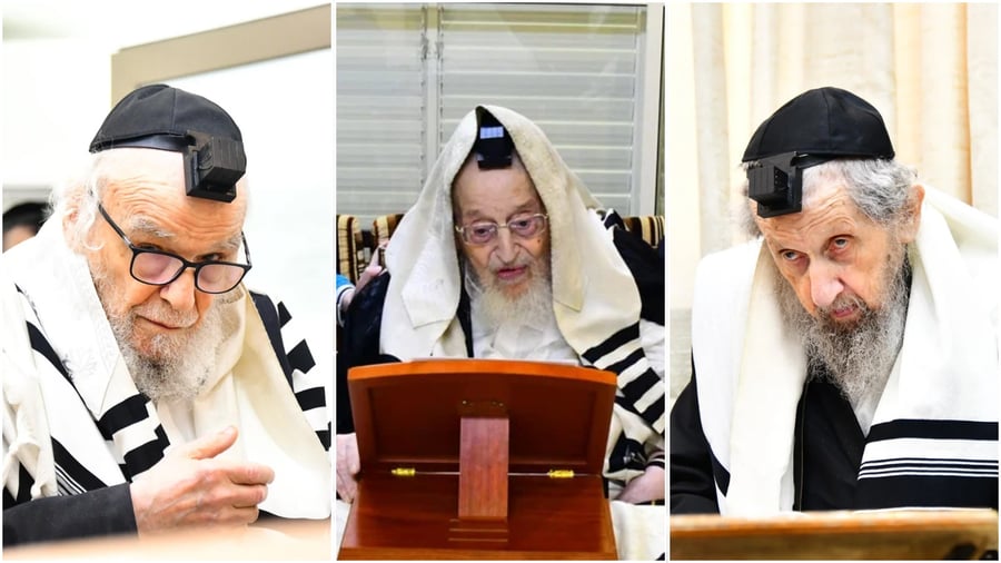 גדולי הדור בהתרת נדרים | צילום: שוקי לרר