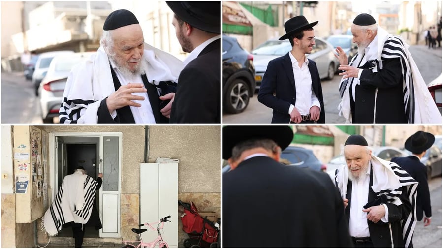 הגאון רבי משה הלל הירש שליט"א בגבעת סלבודקה